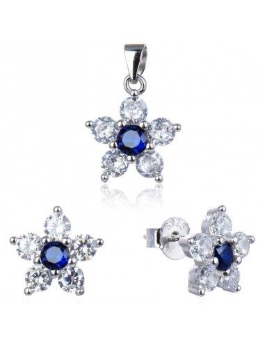 CONJUNTO DE PENDIENTES Y COLGANTE...
