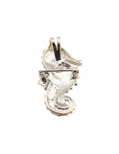 COLGANTE - BROCHE CABALLITO DE MAR