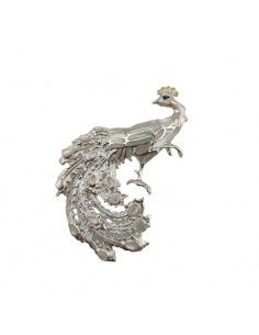 COLGANTE - BROCHE PAVO REAL