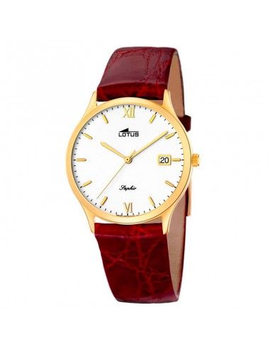 RELOJ LOTUS CABALLERO ORO 18K CORREA...