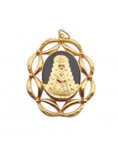 MEDALLA VIRGEN DEL ROCIO ORO