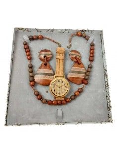 CONJUNTO RELOJ COLLAR Y...