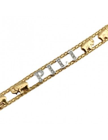 PULSERA PILI ORO BICOLOR