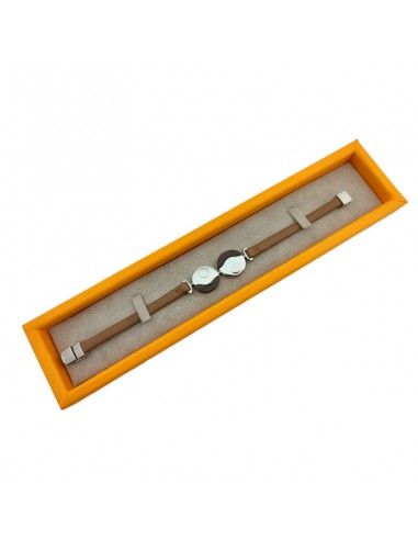 PULSERA LOTUS ACERO-MADERA