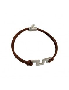 PULSERA LOTUS ACERO-CUERO... 2
