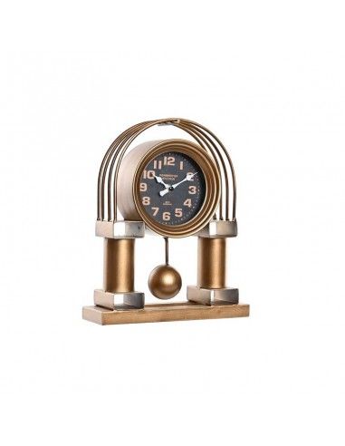 RELOJ DE SOBREMESA ORO ROSÉ 31x25