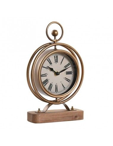 RELOJ DE SOBREMESA ORO ROSÉ 27x16.5