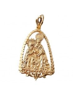 MEDALLA SANTA ANA ORO 18K