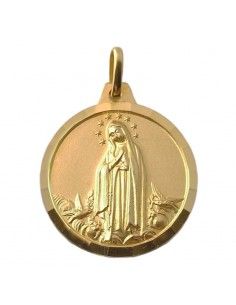 MEDALLA V. DE FÁTIMA ORO 18K