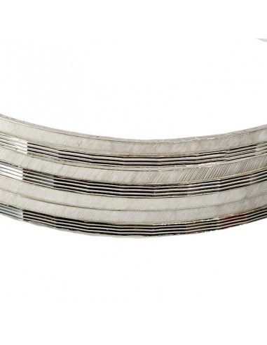 PULSERA SEMANARIO PLATA TALLADO