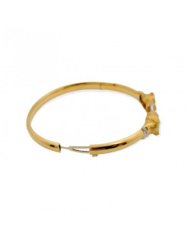 PULSERA CABEZAS DE PANTERA ORO 18k