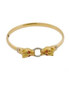 PULSERA CABEZAS DE PANTERA...
