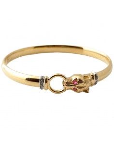 PULSERA CABEZA DE PANTERA...