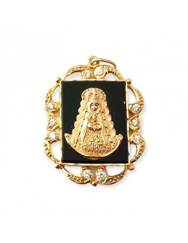 MEDALLA VIRGEN DEL ROCIO ORO CON...
