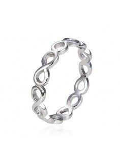 ANILLO INFINITO PLATA