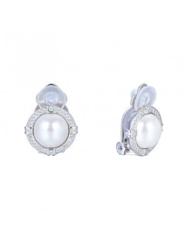 PENDIENTES MEDIAS PERLAS ORLA CIRCONITAS