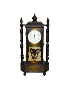 RELOJ DE SOBREMESA DE MADERA