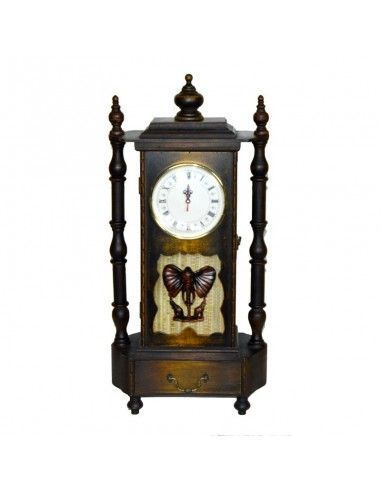 RELOJ DE SOBREMESA DE MADERA