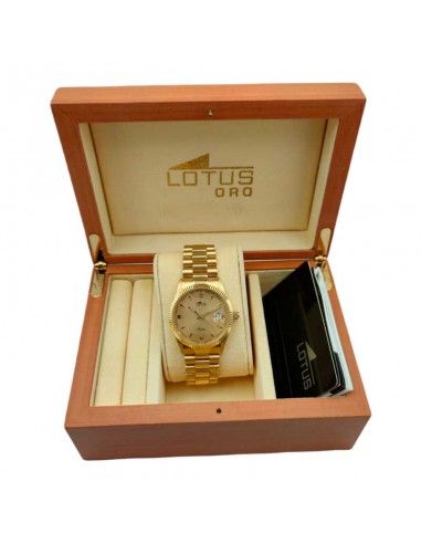 RELOJ LOTUS ORO