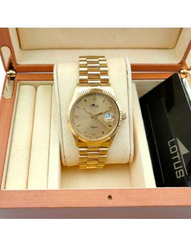 RELOJ LOTUS ORO