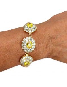 PULSERA TOPACIO AMARILLO... 2