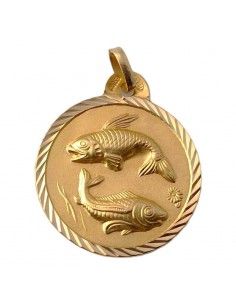MEDALLA ORO 18K HOROSCOPO...