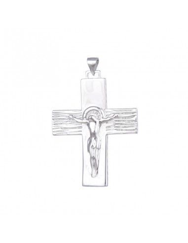 CRUZ CRUCIFIJO PLATA