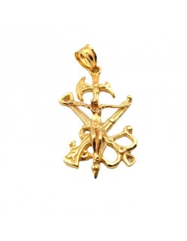 COLGANTE CRISTO DE LA LEGIÓN ORO 18K