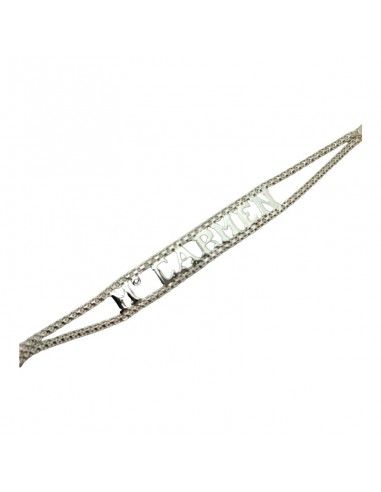 PULSERA MªCARMEN PLATA