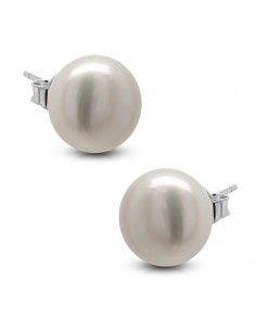PENDIENTES PLATA CON PERLAS...
