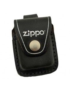 FUNDA MECHERO ZIPPO PIEL NEGRO 2