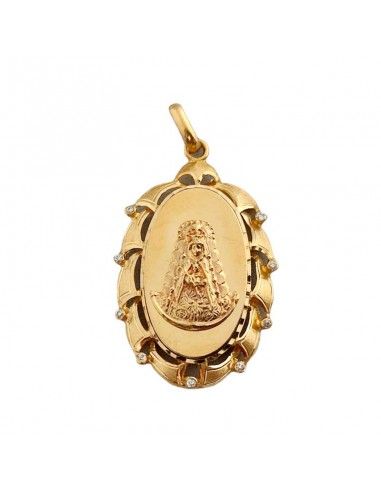 MEDALLA V. DEL ROCIO ORO 18K