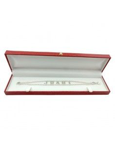 PULSERA  PLATA JUANI