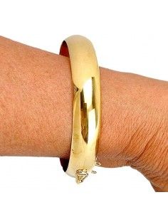 PULSERA MEDIA CAÑA LISA ORO... 2