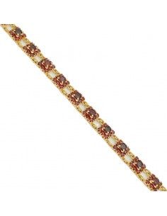 PULSERA ORO 18k Y PIEDRAS... 2