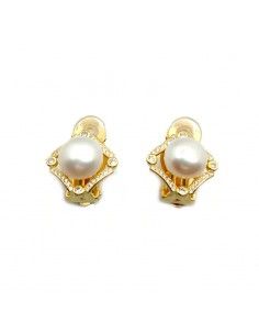 PENDIENTES PLATA DORADA...