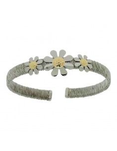 PULSERA MUJER TRES FLORES...