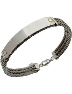 PULSERA DE ACERO-ORO...
