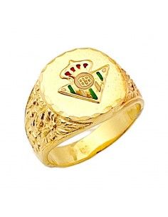 SELLO ESCUDO REAL BETIS ORO... 2