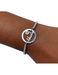 PULSERA PLATA ABUELA