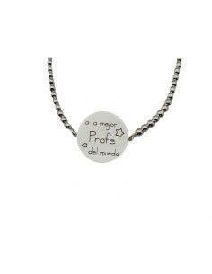 PULSERA PLATA A LA MEJOR... 2