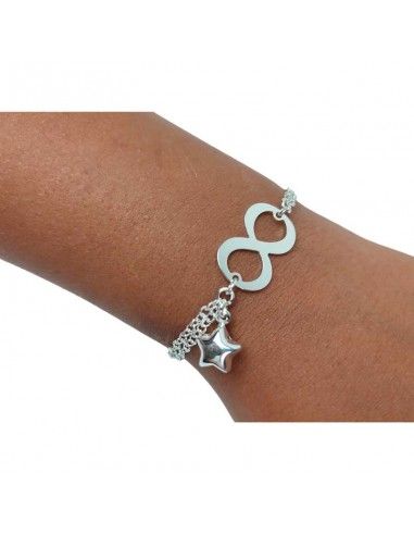 PULSERA INFINITO CON ESTRELLA