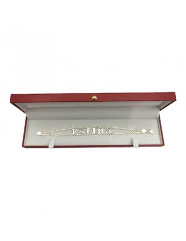 PULSERA FATIMA PLATA