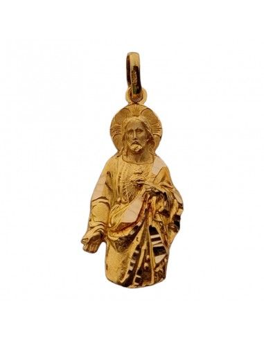 COLGANTE SAGRADO CORAZÓN ORO 18K
