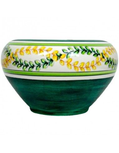 CUBREMACETA VERDE CERAMHER 17x29