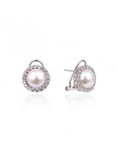 PENDIENTES PERLAS CULTIVADAS CIRCONITAS