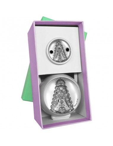 PINZA Y PORTACHUPETE VIRGEN DEL ROCIO...