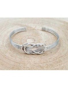 PULSERA NUDO PLATA