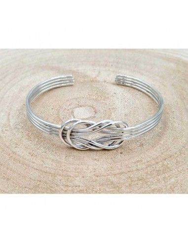 PULSERA NUDO PLATA