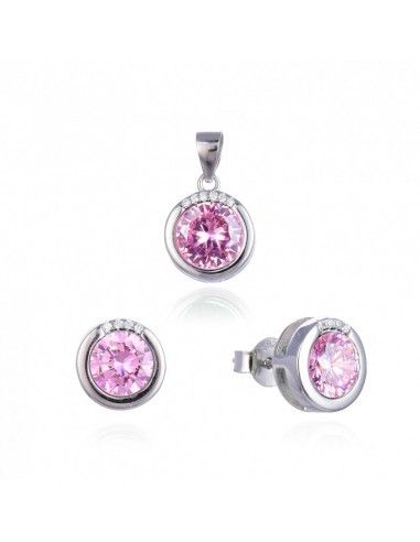 CONJUNTO DE PENDIENTES Y COLGANTE CON...